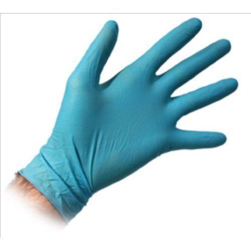 Nitri-Cor Blue Powder-Free, Disposable Nitrile Gloves, 100/Box (Medium)