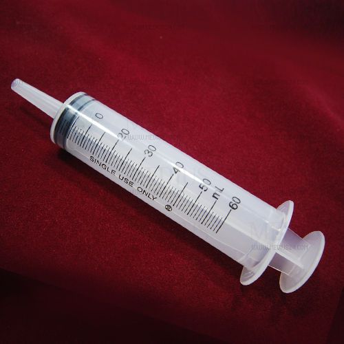 20pcs 60ml/cc Syringe NON-TOXIC NON-PYROGRNIC Enema Enemator KOREA Single-pack