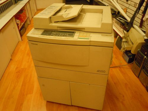 Toshiba 4550 Laser Copier ( Missing Parts, Not Working )