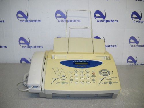 Brother Intellifax 775 Plain Paper Laser Fax Phone Copier w/Toner Manual FAX775