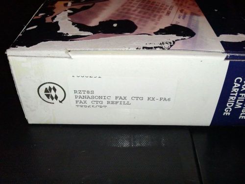 Panasonic KX-FA65 Black Ribbon Cartridge KX-FP101/105/106/121 FPW111 FPC135/141