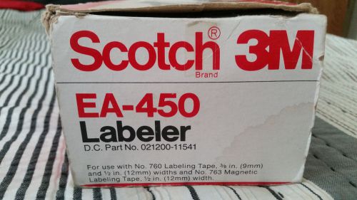 Vintage Scotch Label Maker EA-450