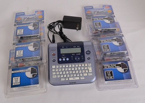Brother PT-1680 P Touch Office Label Printer w/ Tape Labels