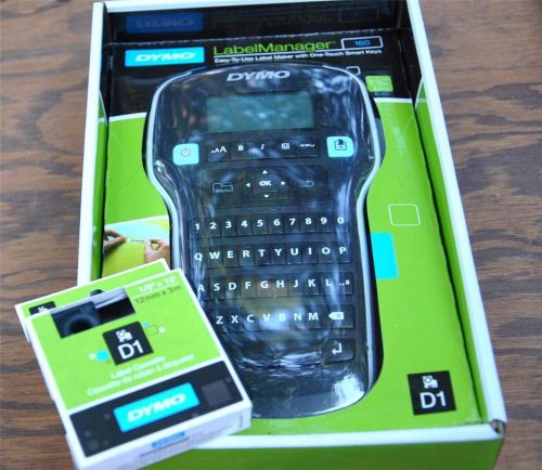 NEW IN BOX DYMO LABEL MANAGER EASY-TO USE-LABEL MAKER WITH ONE-TOUCH SMART KEYS