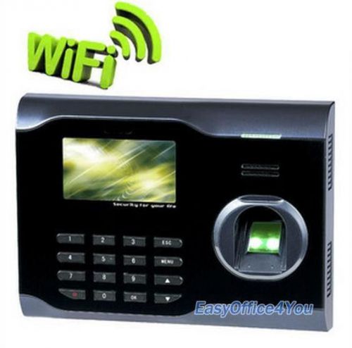 3 Inch TFT Screen Biometric fingerprint time attendance System+WiFi+USB+Ethernet