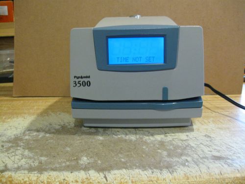 Pyramid technologies, model 3500 s # 350009407146 time, date stamp, clock for sale