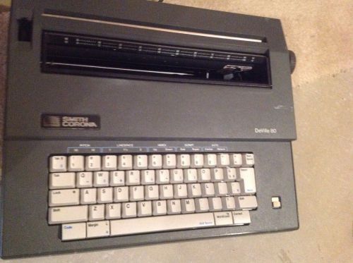 Smithcorona Deville 80 Electronic Typewriter
