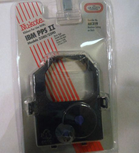 New nu-kote ribbon ibm pps ii model 2380/2390 black nk319 for sale