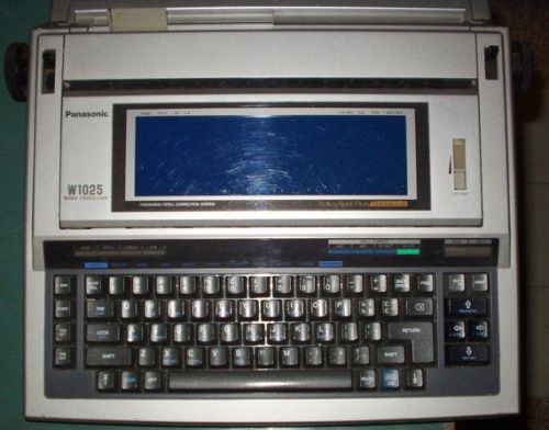 **** PANASONIC WORD PROCESSOR KXW1025 *****