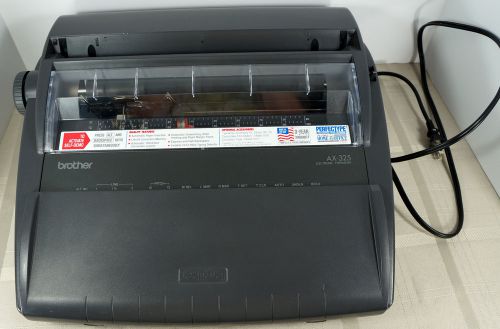 Brother AX-325 Electronic Typewriter Daisy Wheel Perfectype
