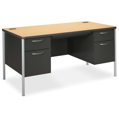The hon company hona88962ds mentor series double pedestal desks for sale
