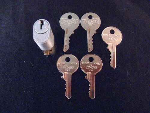 File cabinet lock by chicago lock company co compx includes 5 keys 1x20 new for sale