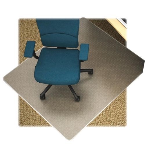 Llr69160 low pile chairmat, rectangular 46&#034;x60&#034;, less 1/8&#034;.122, cl for sale
