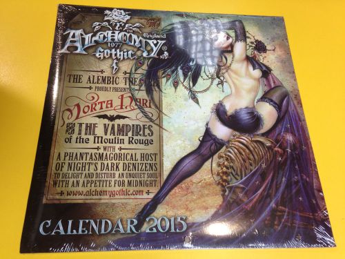 CALENDAR OFFICIAL 2015 ALCHEMY 1977 GOTHIC EROTIC 12 MONTH COLLECTION CALENDER