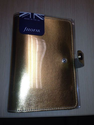 Brand New Filofax Personal Original GOLD Limited Edition