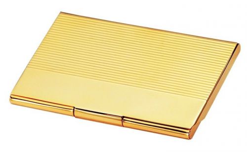 Chass Gold Business Card Case