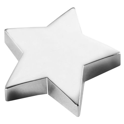 Natico originals polished silver star paperweight for sale