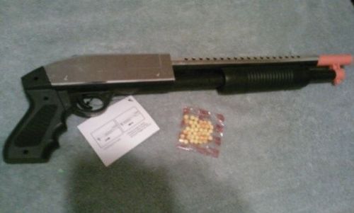 New Air Soft SHOT GUN AirSoft SHOTGUN 20&#034; long rifle pump action FREE 6mm BBs