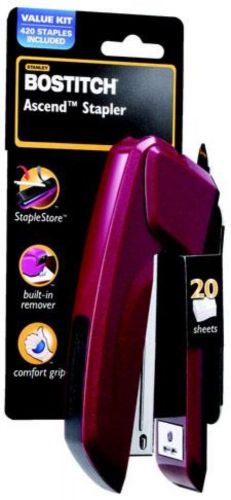 Stanley Bostitch Ascend Stapler Full Strip with Remover Magenta
