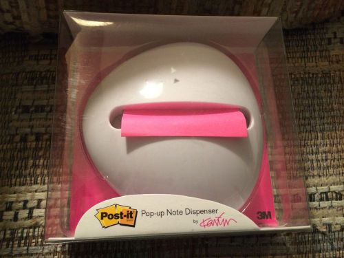 Post-it pop-up note dispenser- white pebble for sale