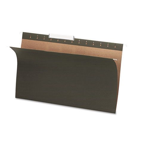 Hanging file folders, 1/3 tab, legal, standard green, 25/box for sale
