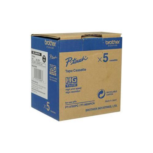 BROTHER HGE2315PK MOBILE SOLUTIONS BLACK INK ON WHITE TAPE