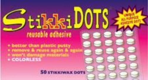 StikkiWorks StikkiDots Pack of 50 dots