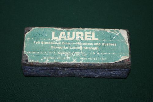 Vintage Laurel Chalk Board Eraser