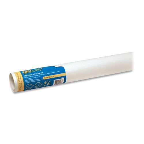 GoWrite! Dry Erase Rolls, 24&#034;x20&#039;, White [Office Product]