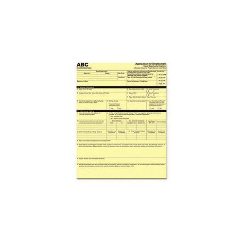 Pm company 59100 digital carbonless paper, 8-1/2 x 11, one-part, canary, 500 for sale