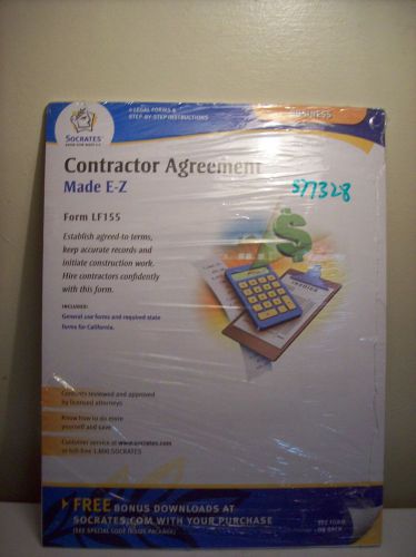 Socrates Contractor Agreement: New in Package