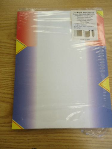Tri-Fold Brochures: Cherry to Blueberry; Contains 100 sheets