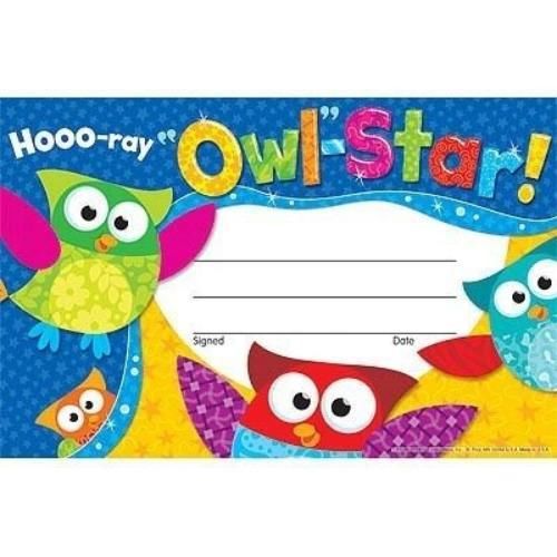 NEW Hooo-ray Owl-Star! Recognition Awards