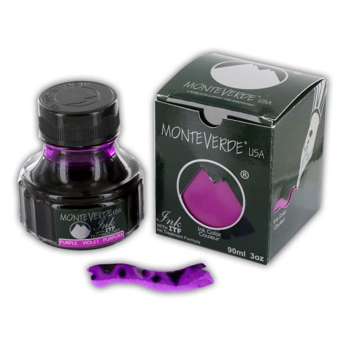 Monteverde 90ml Fountain Pen Ink Bottle, Purple (G308PL)