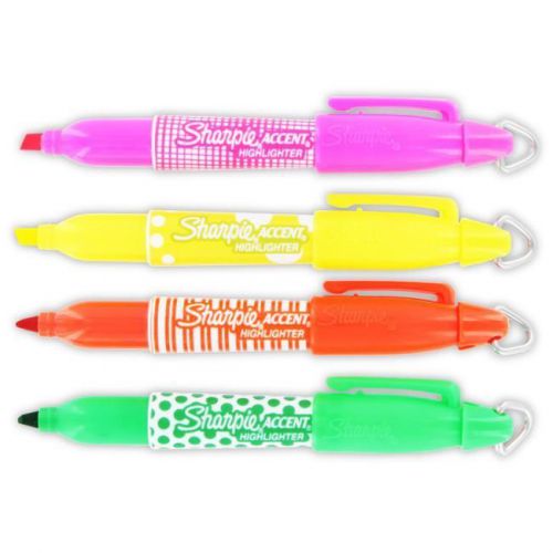 Sharpie Accent Assorted Mini Fashion Highlighters (Pack of 12)