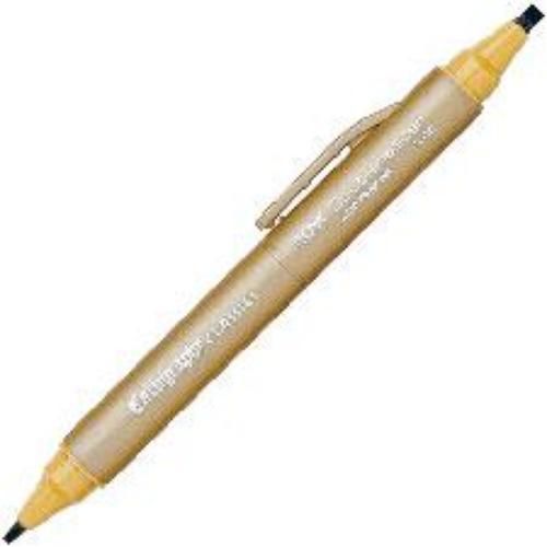 Itoya doubleheader calligraphy markers yellow for sale