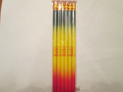PACKAGE OF 6 PERSONALIZED RICKY PENCILS
