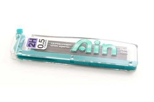 Pentel High Polymer Ain Pencil Lead Refill 0.5mm 2H