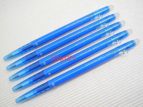 Pilot frixion ball slim 0.38mm erasable rollerball gel ink pen, sky blue for sale