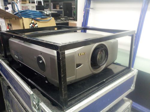 Eiki lc-xt4u lcd projector xga 12,000 ansi w/1.42-1.84 lens,dvi, cage, ata case for sale
