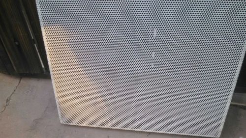 24&#034; x 24&#034; x 3&#034; high metal supply air grilles w/ manville micro aire lp 7 total for sale