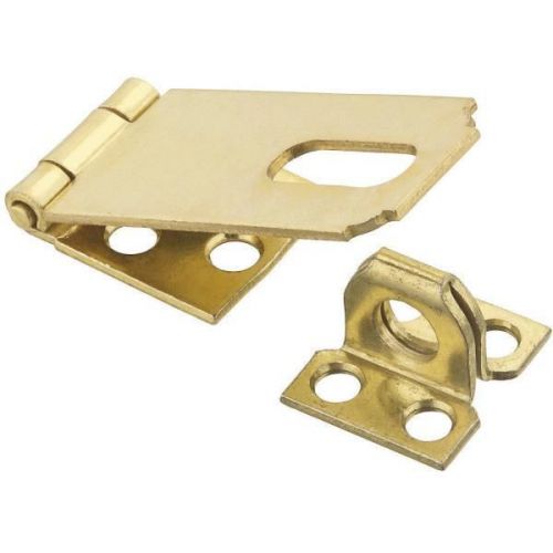 National mfg. n102178 nonswivel safety hasp-2-1/2&#034; brs safety hasp for sale