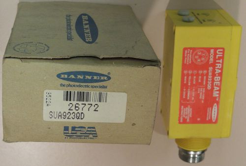 Banner sua923qd new in box ultra beam proximity sensor with analog outputs for sale