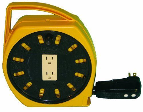 Alert Stamping 6000-20G-GF 20-Feet Multi-Outlet Wind-Up Reel with 2-Outlet and G