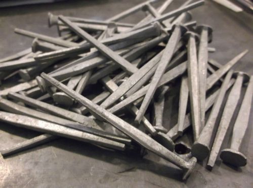 Tremont Cut Nails 3&#034; Hot-Dipped Galvanized Fire Door Clinch Nails One Pound