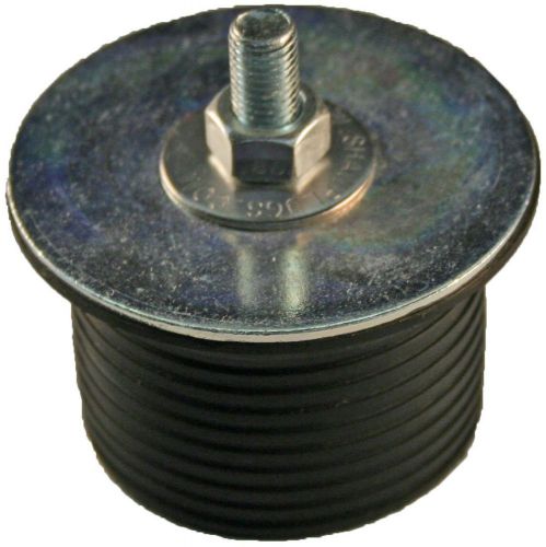 New hex nut expandable neoprene rubber plug with steel hardware, 1/2&#034; x 11/16&#034; for sale