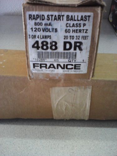 France 488 dr magnetic fluorescent sign ballast for sale