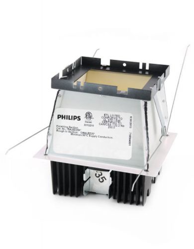 NEW Philips OMEGA 4&#034; LED 3500K 1000LM Light Engine+Square Reflector Downlight