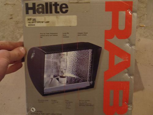 Rab halite hf35 100 watt hps w/ lamp  *nib* wall light for sale
