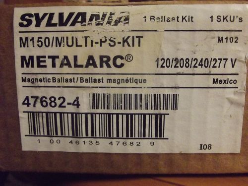 Sylvania m150 multi kit pulse start - nib - magnetic ballast - 47682 for sale